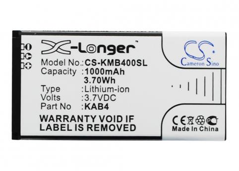 Batterij  kazam kab4