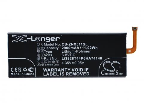 Batterie  zte li3829t44p6ha74140