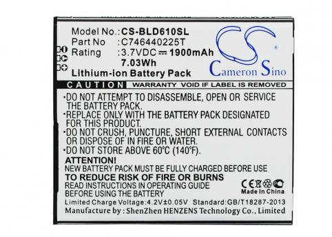 Batterie  blu c746440225t
