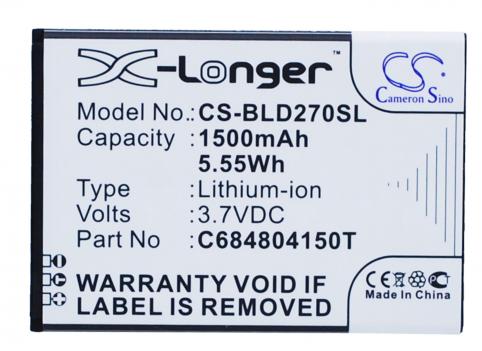 Batterie  blu c684804150t