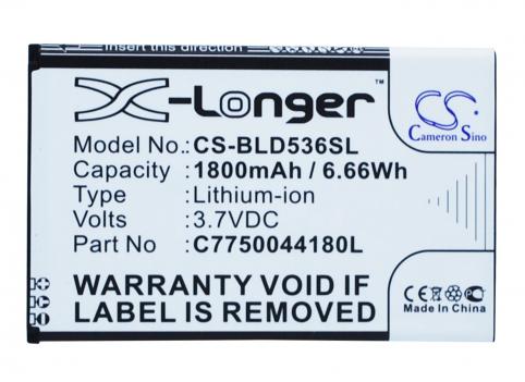 Battery mobile blu d536u