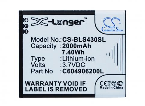 Batterie  blu c604905200t