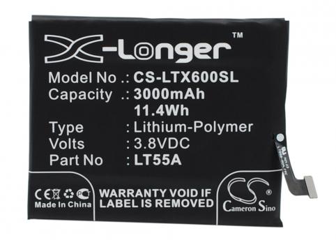 Batteria telefono letv x600