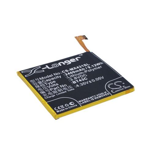 Battery mobile meizu m2