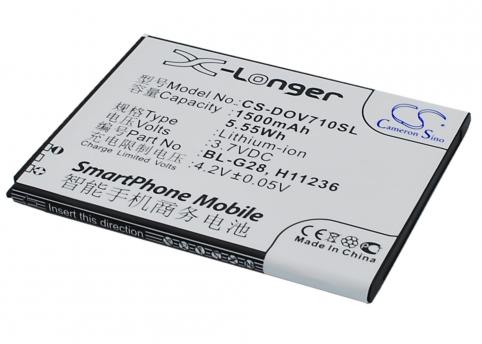 Battery mobile haier e617