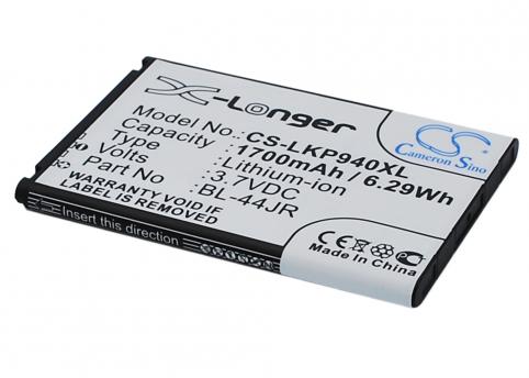 Batterie pour telephone lg compatible bl 44jr