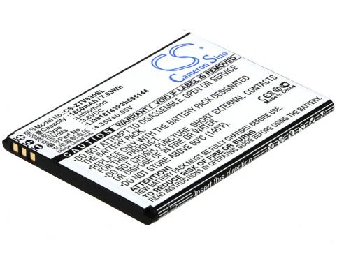 Batterie  zte li3818t43p3h695144