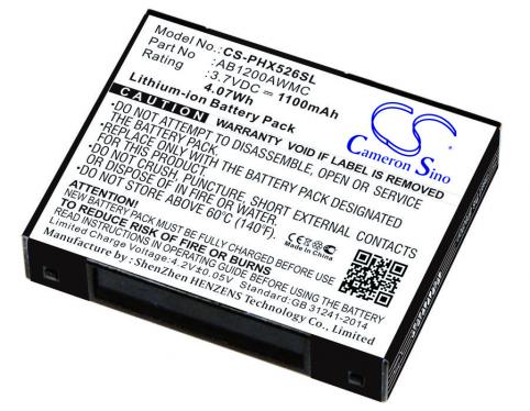 Batterie  philips ab1200awmc