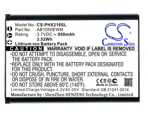 Batterie  philips ab1050ewm