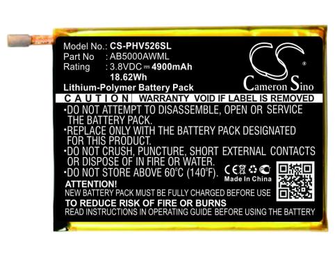 Battery mobile philips ctv526