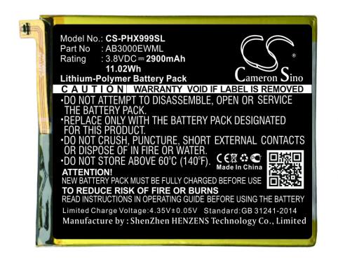 Battery  philips ab3000ewml