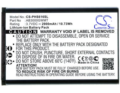 Battery mobile philips s616