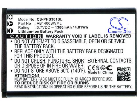 Battery mobile philips s308