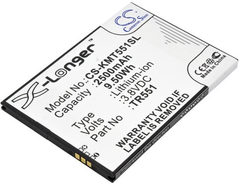 Batterij  kazam tr551
