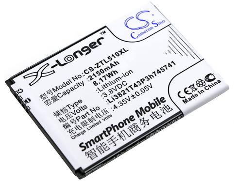 Batterie  zte li3821t43p3h745741