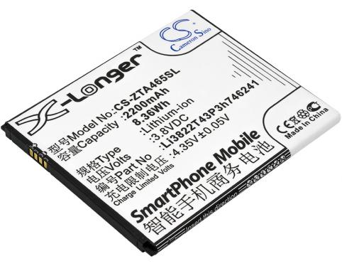Batterie  zte li3822t43p4h746241