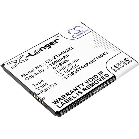 Batterie  zte li3824t44p4h716043