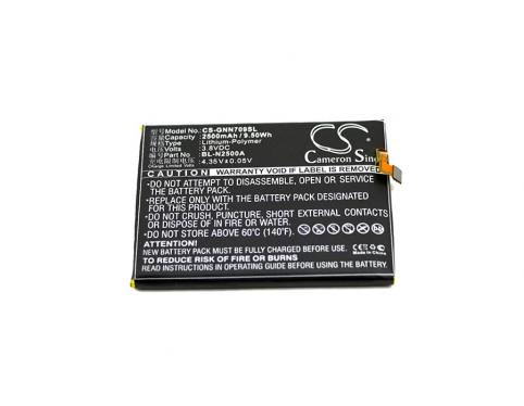 Batterie telephone gionee gn709t/w