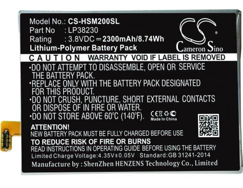 Battery  hisense lp38230