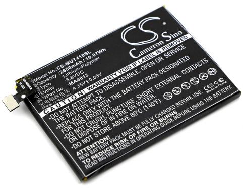 Battery mobile meitu v4
