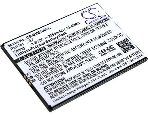 Batterij telefoon blackview e7