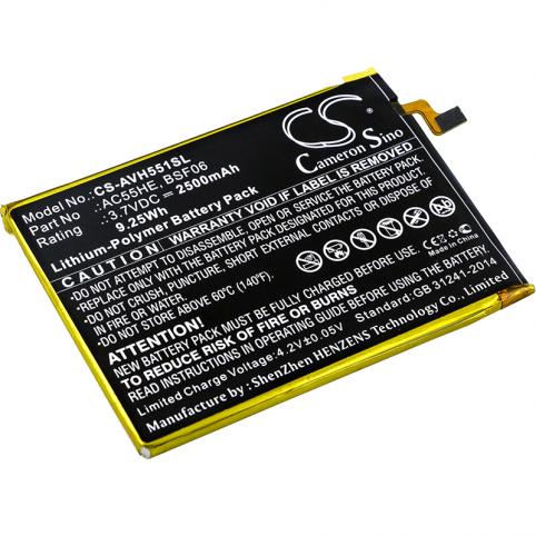 Battery  archos ac55heu