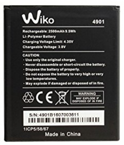Batteria  wiko codice 4901