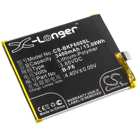 Battery mobile bbk nex