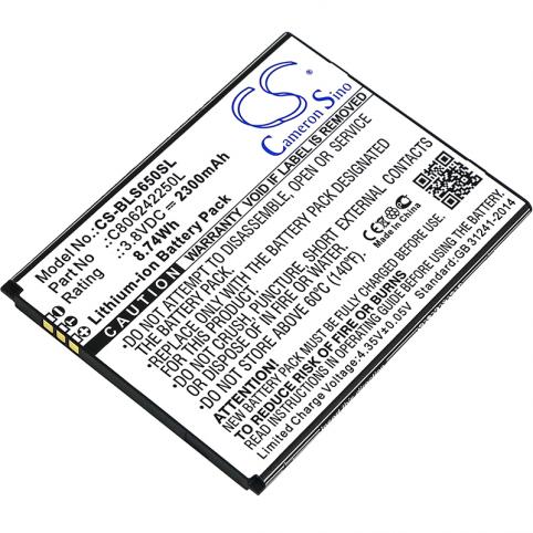 Battery mobile blu s650p