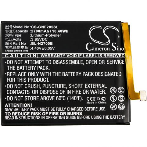 Batterie  gionee bl n2700b