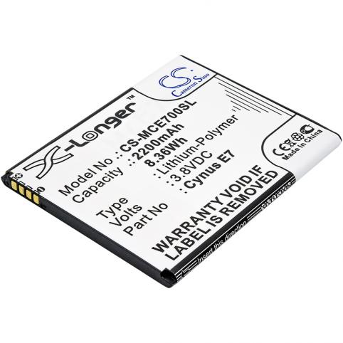 Batterij  mobistel cynus e7