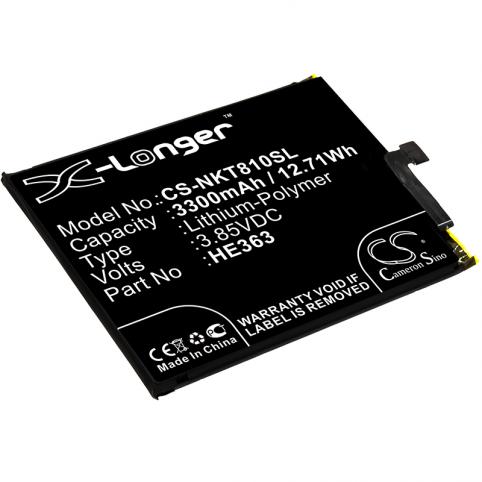 Battery for phone nokia ta 1119