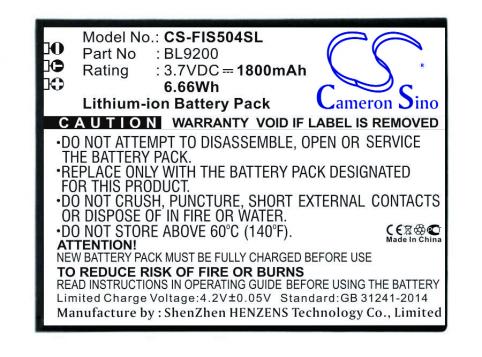 Batterie  fly bl9200