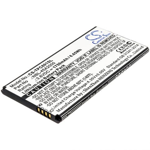 Batterie telephone neffos tp601e
