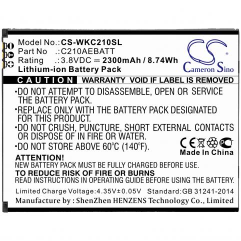 Batteria  wiko c210aebatt