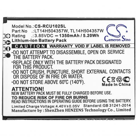 Batterie  att tl14h504357w