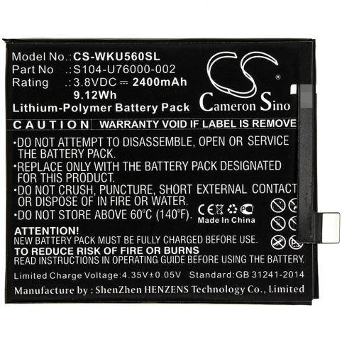 Batterie  wiko s104 u76000 000