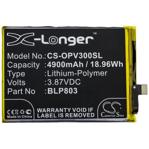 Battery mobile oppo realme v3