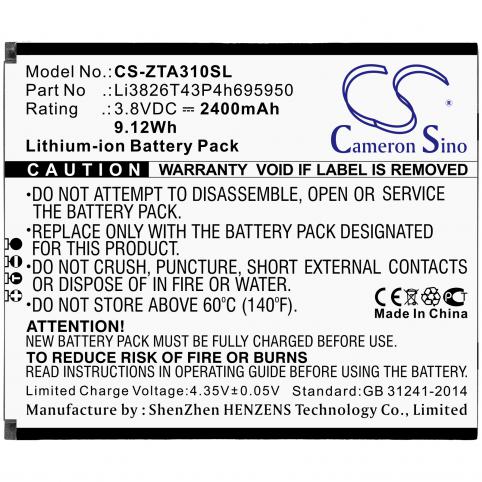 Batterie telephone zte blade a3y