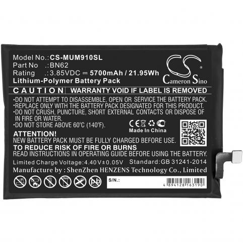 Battery mobile redmi note 9 4g