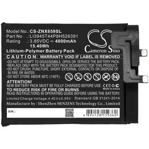 Battery mobile zte nx659j