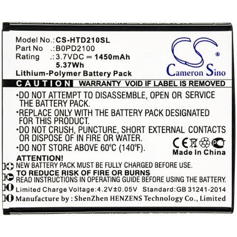 Battery mobile htc d210h