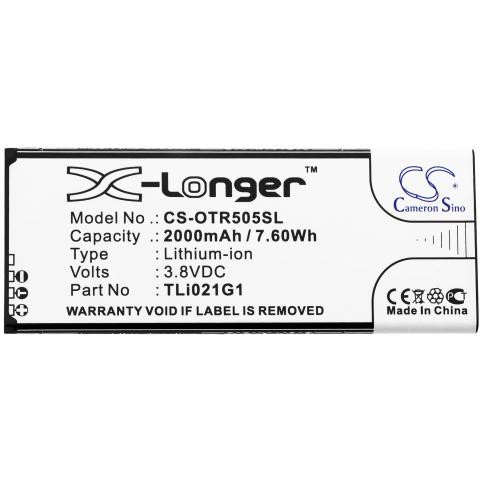 Batterie  alcatel tli021g1