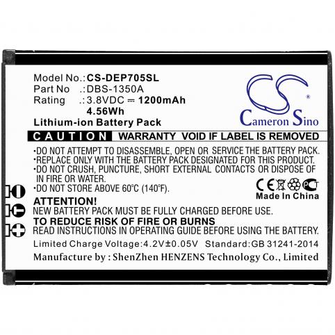 Battery  doro dbs 1350a