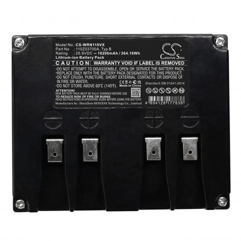Batterie  wiper typ b