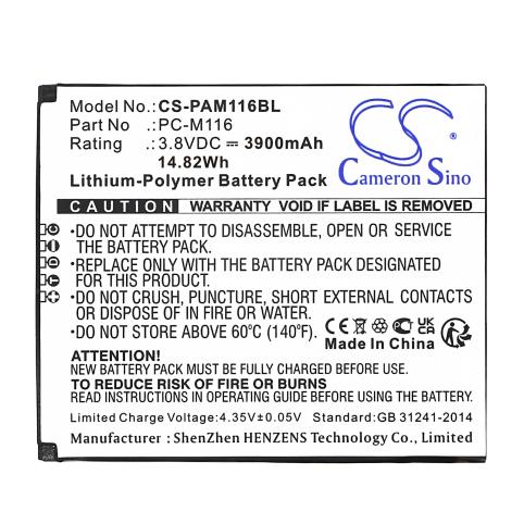 Batteria  pax pc m116