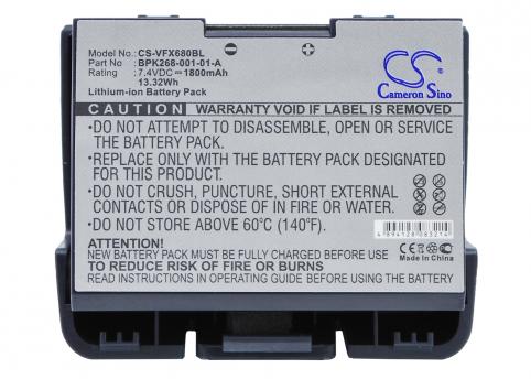 Batería para tpe terminal paiement verifone vx680