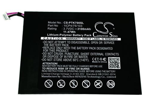 Bateria libro electronico pocketbook a7
